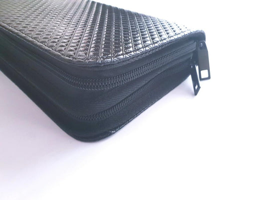 4pcs - Black Leather Scissors Pouch - Japan Scissors