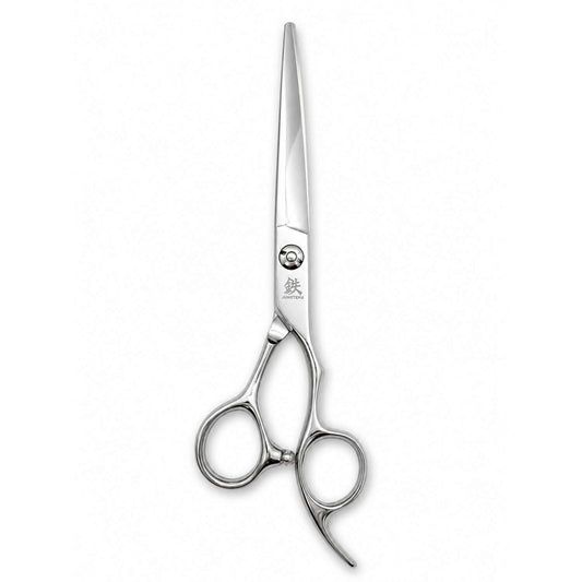 Serie Premium Juntetsu: Forbici Spada al Cobalto - vista frontale (SKU: JUN-COB-C55)