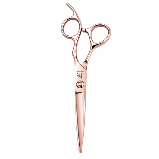 Forbici Professionali Juntetsu Oro Rosa VG10 da Taglio - vista frontale (SKU: JUN-RSG-C50 JUN-RSG-S50)