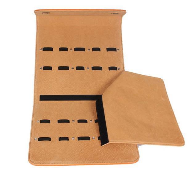 10 Pieces Premium Leather Scissor Case - Japan Scissors
