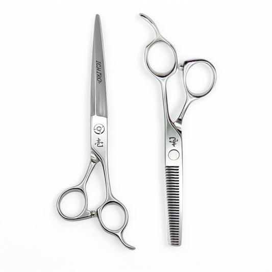 Ichiro Master Series Professional Barber Scissor Set - Japan Scissors