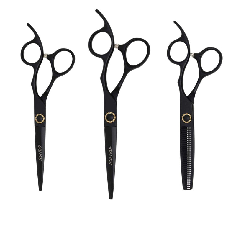 Ichiro Matte Black Master Set - Japan Scissors #dark