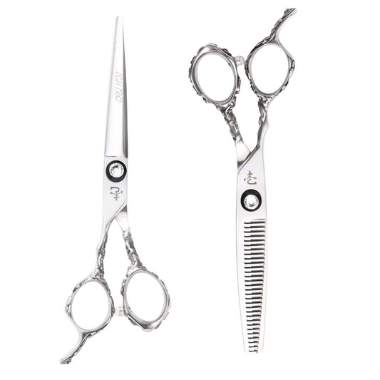 Ichiro Rose Lefty Hairdressing Scissor Set - Japan Scissors