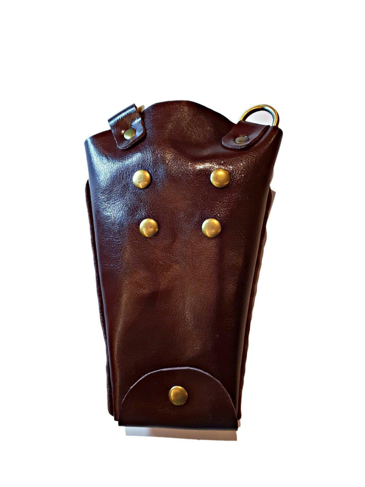 Japan Scissors - 5pcs - Brown Leather Scissors Holster - Japan Scissors