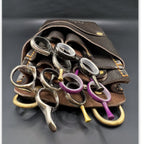 Juntetsu Classic Brown Leather Holster - 5 Professional - Japan Scissors