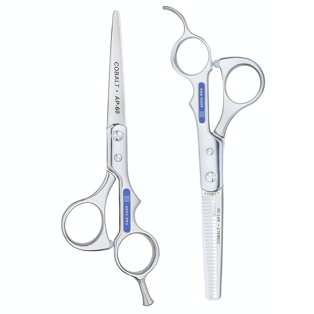 Juntetsu Cobalt Aero - Pro Hairdressing Scissor Set - Japan Scissors