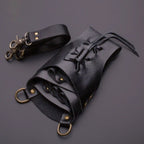 Juntetsu Cross - Laced Leather Holster - 5 Professional - Japan Scissors