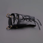 Juntetsu Cross - Laced Leather Holster - 5 Professional - Japan Scissors