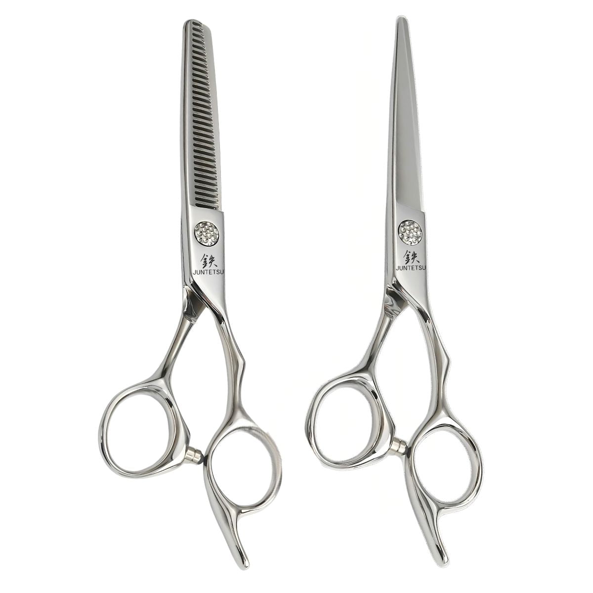 Juntetsu Crystal Elite Offset Professional Scissor Set - Japan Scissors