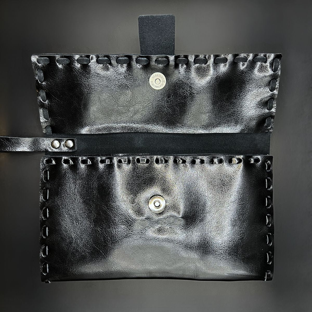 Juntetsu Heritage Leather Laced Wallet: Protects 4 Scissors - Japan Scissors