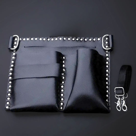 Juntetsu Kuro Flat Holster - 4 Professional Scissors - Japan Scissors