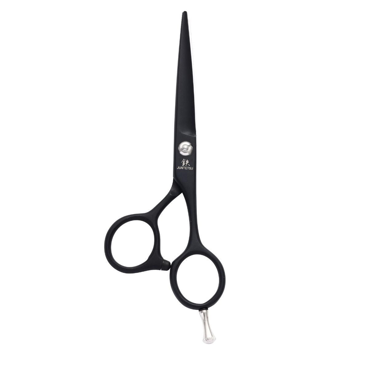 Juntetsu Matte Black Ergo Cutting Scissors - Japan Scissors