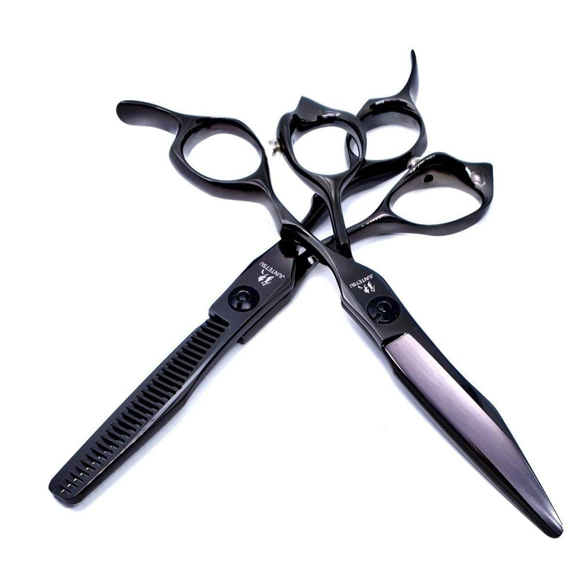 Juntetsu Night Cutting & Thinning Scissors Set - Japan Scissors