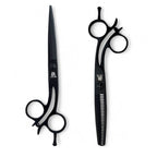 Juntetsu Obsidian MIKURO EDGE Professional Scissors Set - Japan Scissors