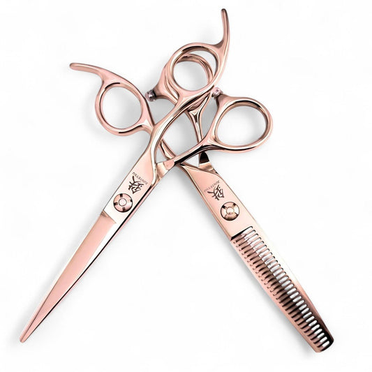 Juntetsu Rose Gold VG10 Pro Scissors Set - Japan Scissors