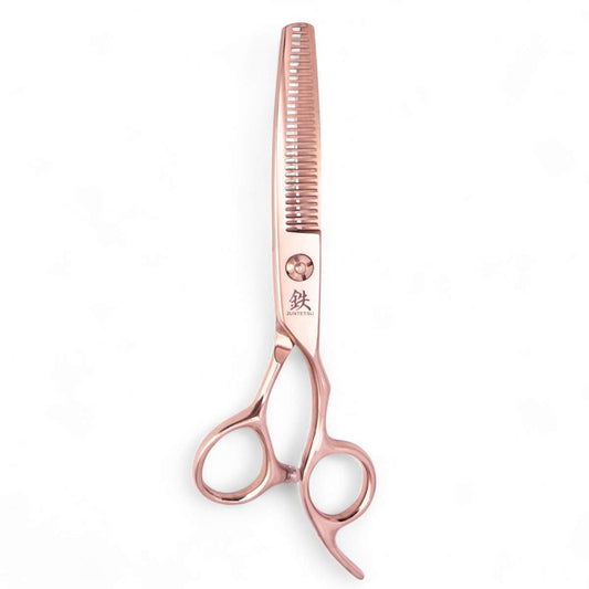 Juntetsu Rose Gold VG10 Pro Thinning Scissors - Japan Scissors