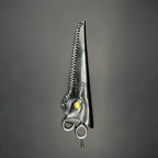 Juntetsu Single Scissor Protector - Classic Black Leather - Japan Scissors