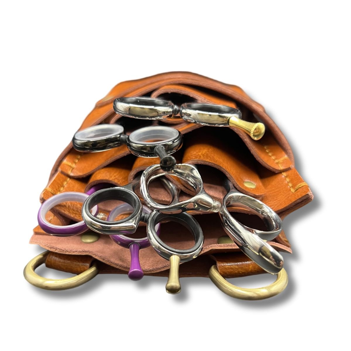 Juntetsu Tabi Classic Holster - 5 Professional Scissors - Japan Scissors