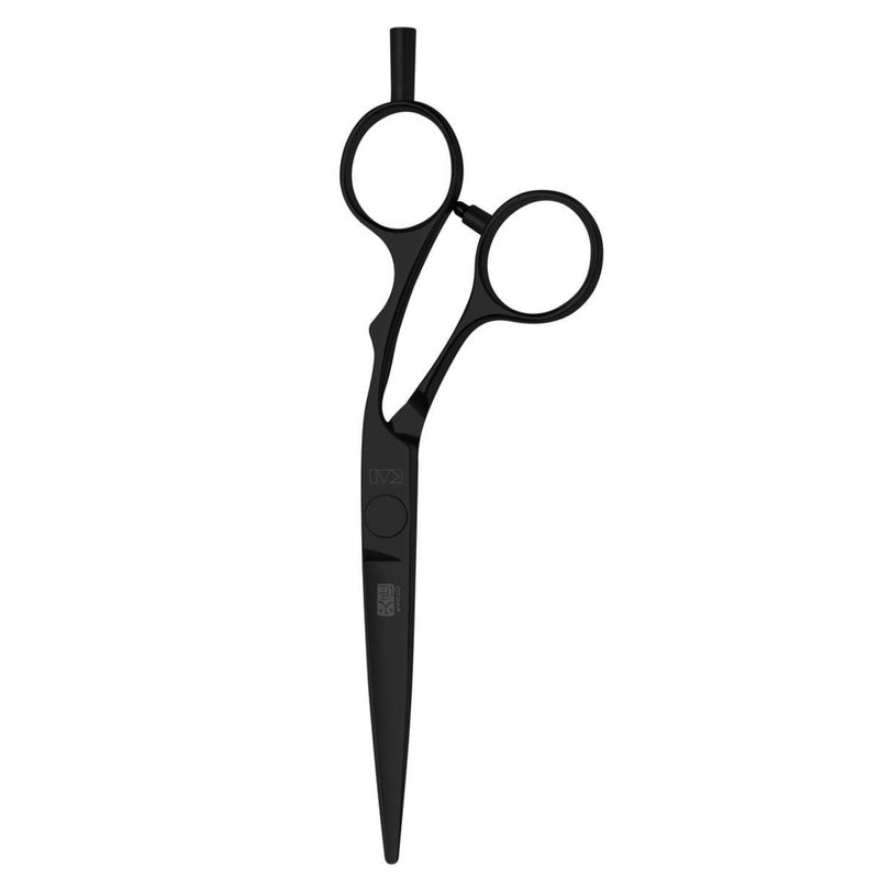 Kasho Silver Offset: BLACK Hair Cutting Scissors - Japan Scissors #dark