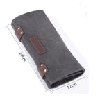 Leather Scissors Roll Bag (Wallet): Protecting Up To 12 Scissors - Japan Scissors