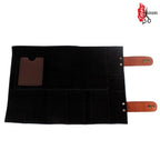 Leather Scissors Roll Bag (Wallet): Protecting Up To 12 Scissors - Japan Scissors