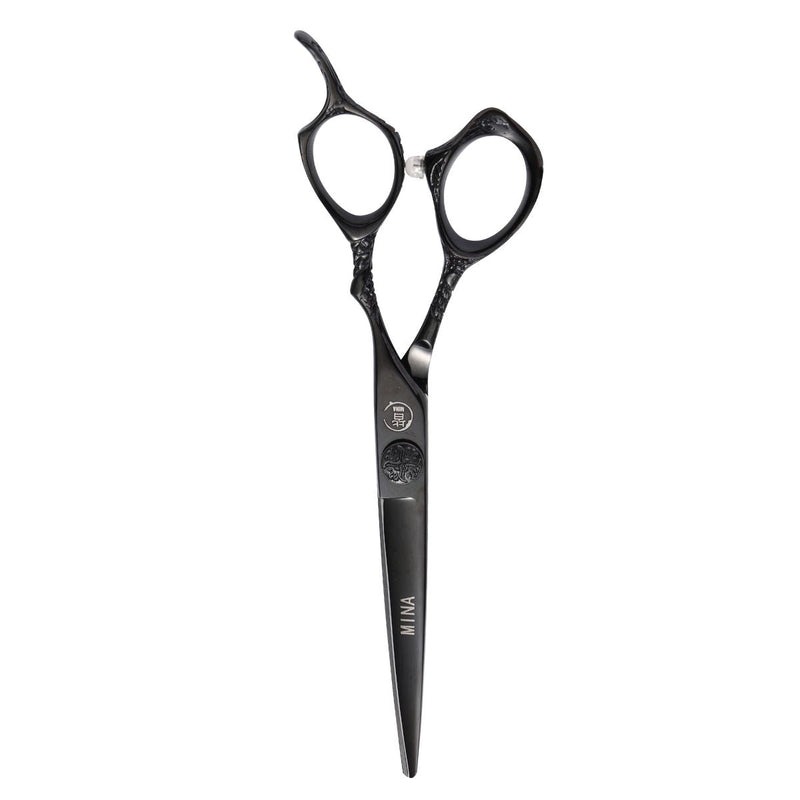 Mina Ash Black Cutting Scissors - Japan Scissors #dark