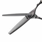 Mina Ash Black Hairdressing Scissor Set - Japan Scissors