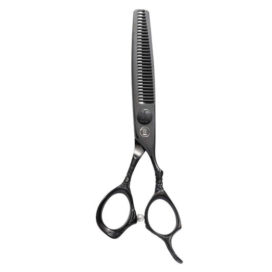 Mina Ash Black Thinning Scissors - Japan Scissors