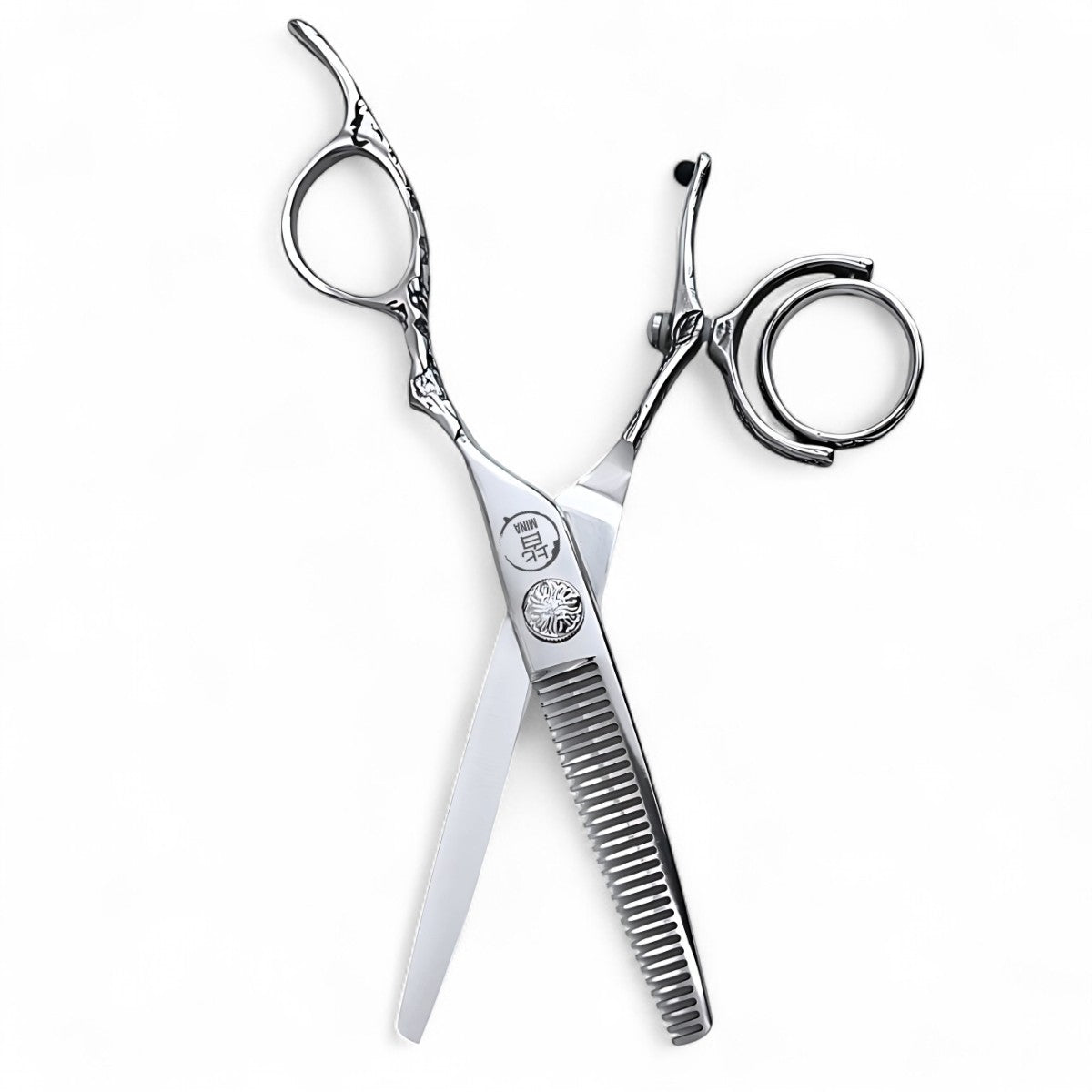Mina Sakura Double Swivel Professional Scissors Set - Japan Scissors