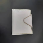 Premium White Leather Scissor Case - 5 Scissor Pocket - Japan Scissors