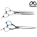 Yasaka Offset Cutting & Thinning Scissors Set - Japan Scissors